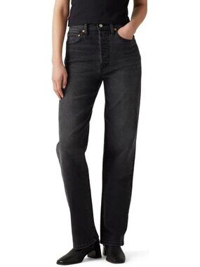 Say No Go Stretch Women's Ribcage Straight Jeans, Size 26, Full Length
